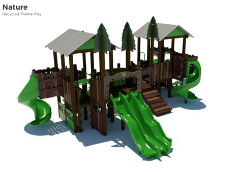 Nature Play System - Commercial Playground Equipment | Pro Playgrounds