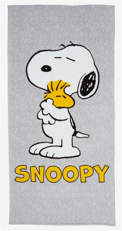 Duschtuch Velour SNOOPY 70x140 JYSK