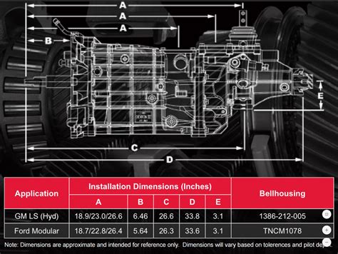 Tremec T56 Magnum Manual Transmission 6 Speed 1 1 8 26 Spline With 2