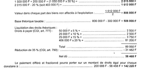 SECTION 3 DROITS DE MUTATION À TITRE GRATUIT bofip archives impots