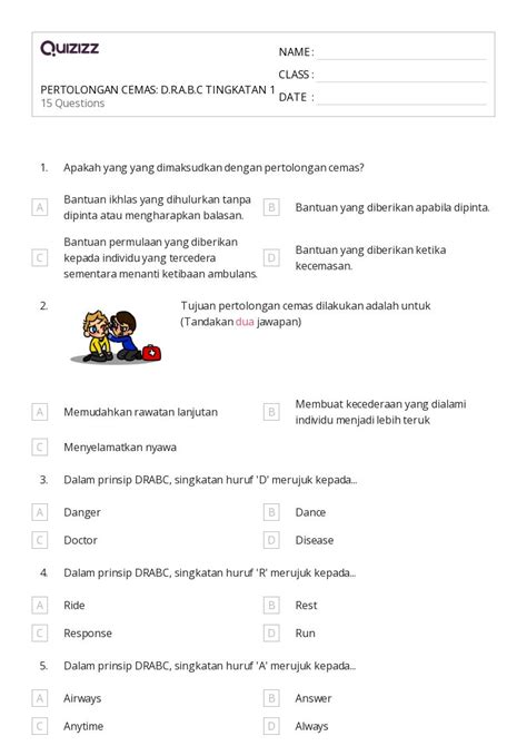 50 Lembar Kerja Singkatan Untuk Kelas 8 Di Quizizz Gratis Dapat