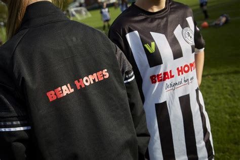 Beal Sponsors Girls Football Team Kit