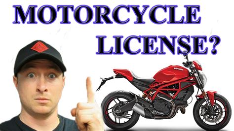 How To Get A Motorcycle License Youtube