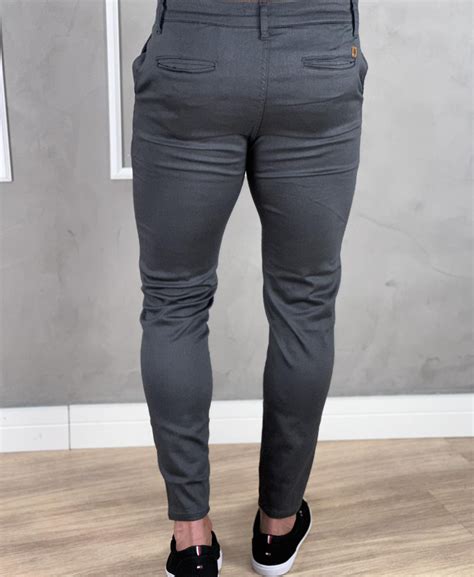 Calca Alfaiataria Cinza Masculina - CALÇA ALFAIATARIA CINZA ESCURO MASCULINA SKINNY - TRUEHERO – Ideal Vest ...