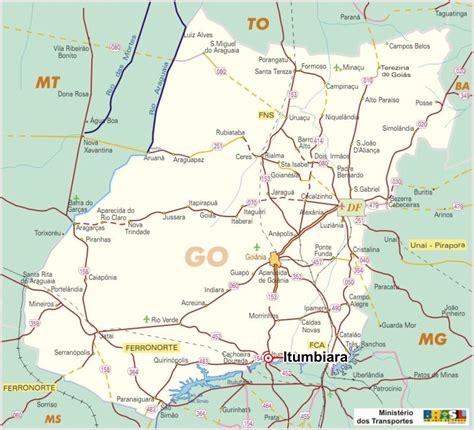 Mapas de Goiás MapasBlog