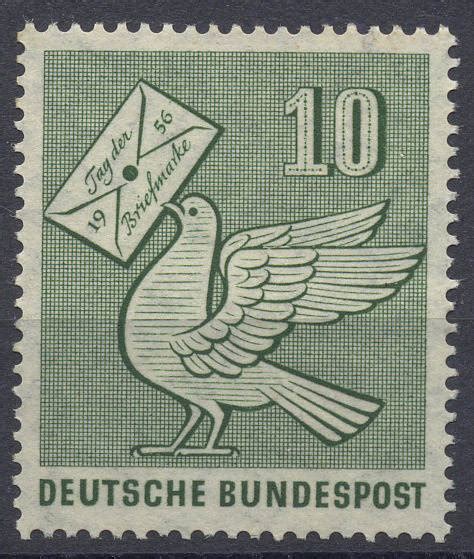 Bund 10 Pfennig 1956 Tag Der Briefmarke Postfrisch MA Shops