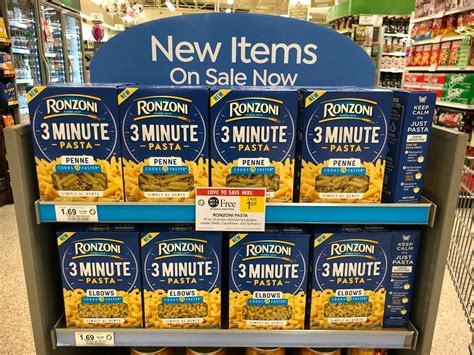 Fantastic Deal On Delicious Ronzoni Minute Pasta Buy One Get One