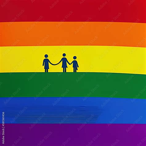 ai generated lgbt pride drawing style illustration Stock Illustration ...