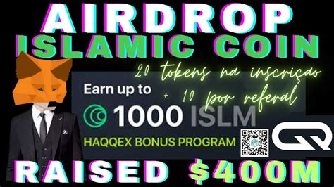 Airdrop De Tokens Islamic Coin Na Eschange Oficial Haqqex Ganhe Na