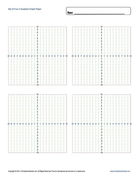 Printable Graph Paper Blank Templates