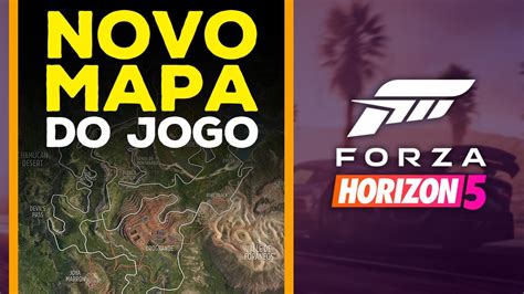 NOVO Mapa de Forza Horizon 5 MOSTRA MAIS sobre a EXPANSÃO Rally