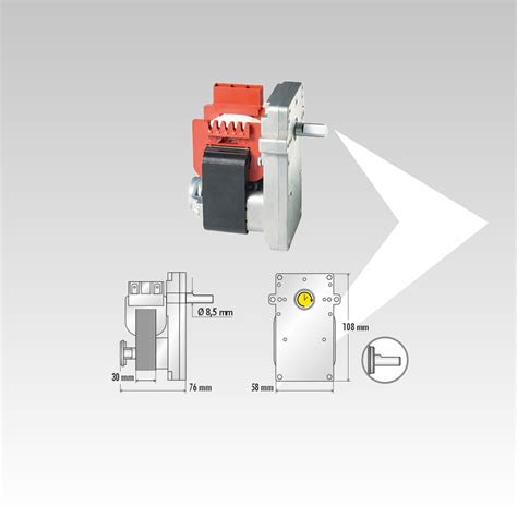 Motor Ducteur Kenta Rpm Arbre K