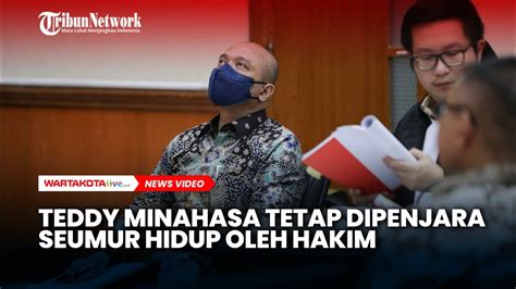 Breaking News Teddy Minahasa Tetap Dihukum Seumur Hidup Usai