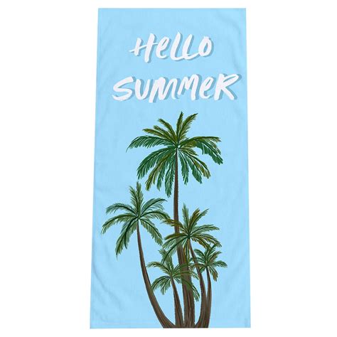 Skpabo Double Sided Printed Beach Towel Superfine Fiber Adult Swimming