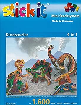 Mini stecksysteme stick it dinosaurier 4 in 1 kaufen Ministeck für