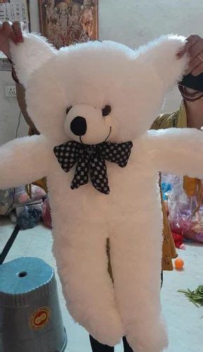 White FUR Teddy Bear 3 Fit For Home At Rs 325 In New Delhi ID