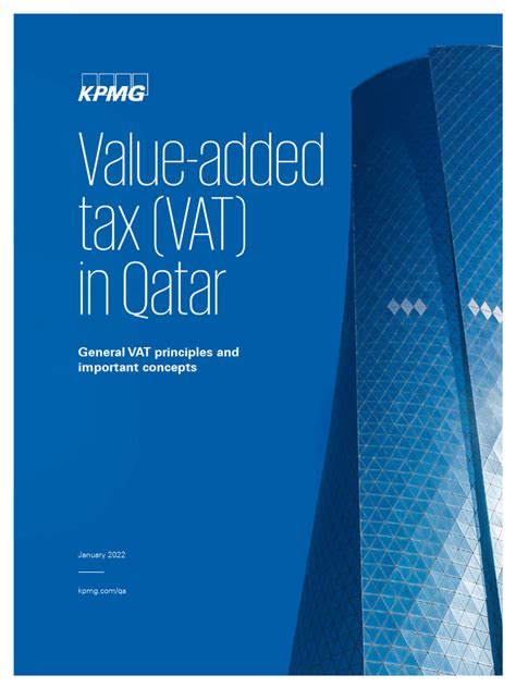 Kpmg Qatar Introduction To Vat 22 Pdf Value Added Tax Taxes