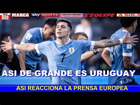 Asi Reacciona Prensa Europea Y Sudamericana A Victoria Y Paso A Final