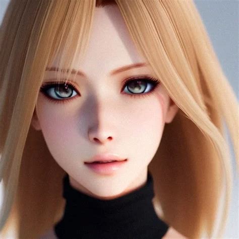 Ai Art Generator Photorealistic Full Body Portrait Female 3d Model