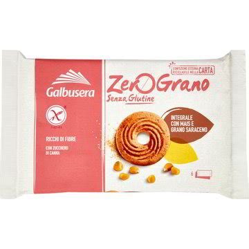 Biscotti Integrali Mais E Grano Saraceno Zerograno GALBUSERA Coop Shop