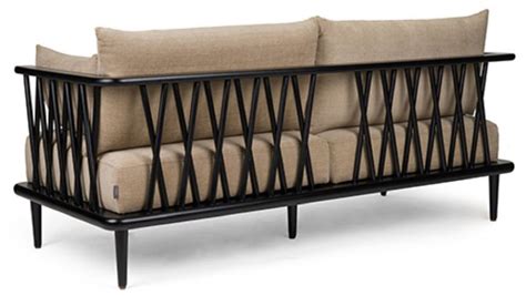 Casa Padrino Luxury Sofa Beige Black Cm Luxury Living Room