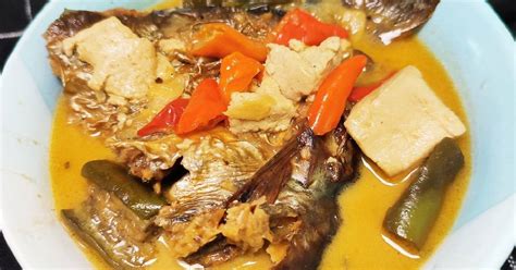 Resep Mangut Ikan Asap Patin Bumbu Iris Oleh Sesilia Ernita Putri