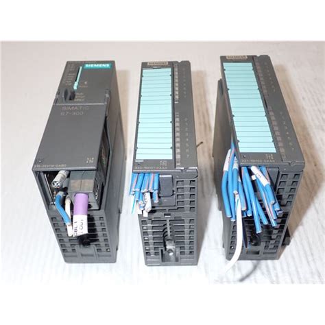Lot Of (3) Siemens Modules