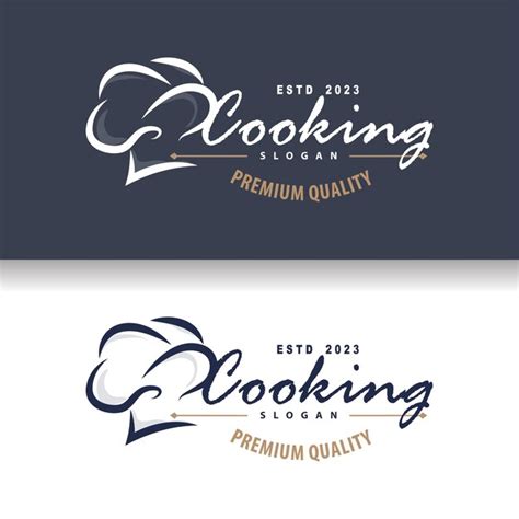 Premium Vector Chef Logo Design Cooking Inspiration And Chef Hat With