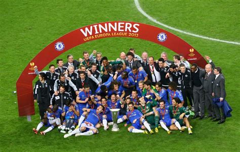 Chelsea Celebrate Their Europa League Final Win Mirror Online