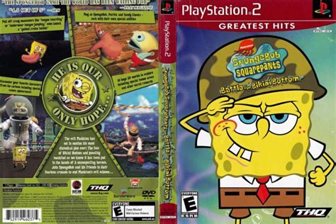 Spongebob Squarepants Battle For Bikini Bottom Playstation 2 Videogamex