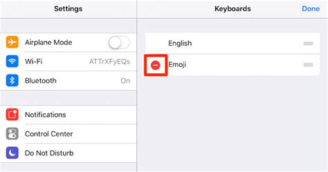 How to Remove Emoji Keyboard from iPad