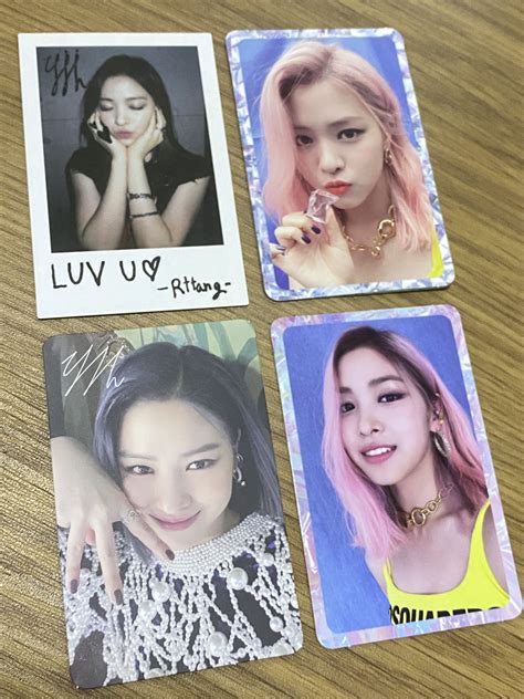 Itzy Ryujin Lia Yeji Yuna And Unit Photocards Hobbies And Toys Memorabilia And Collectibles K Wave