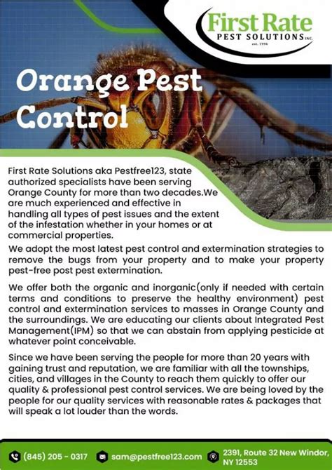 Ppt Orange County Pest Control Exterminator New Windsor Ny Powerpoint Presentation Id 11542627