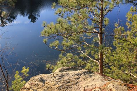 View from ledge at Mirror Lake State Park, Wisconsin image - Free stock ...