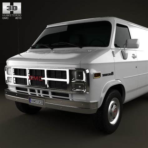 Gmc Vandura Panel Van Car D Models Store