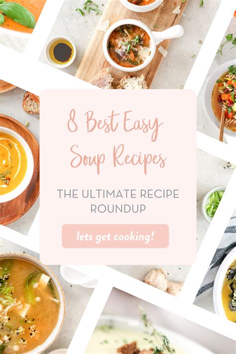 8 Best Easy Soup Recipes Healthnut Nutrition