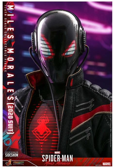 MARVEL Spider Man Video Game Miles Morales 2020 Suit 1 6 Action Figure 12 VGM49 Man Hot Toys