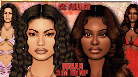 Urban Sim Dump 106 💎 Cc And Sim Download Sims 4 Cas Youtube