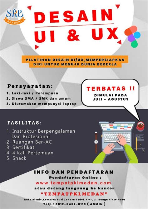 No Wa Kursus Komputer Desain Ui Ux Di Medan Tempat