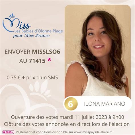 Les Sables dOlonne Vendée ILONA MARIANO couronnée Miss Plage 2023