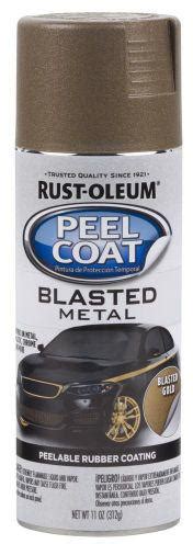 Rust Oleum Automotive Peel Coat Oz Blasted Metal