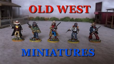 Wild West Cowboy Miniatures Youtube