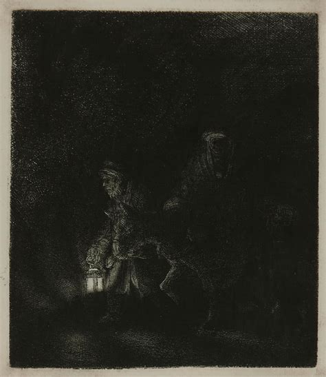 Lot Rembrandt Van Rijn Dutch 1606 1669 The Flight Into Egypt A