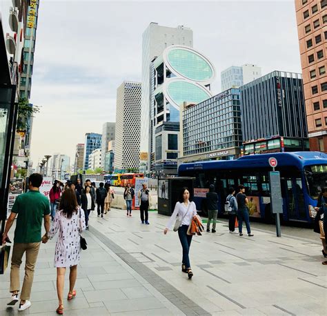 Gangnam Seoul Korea The Peak Effect