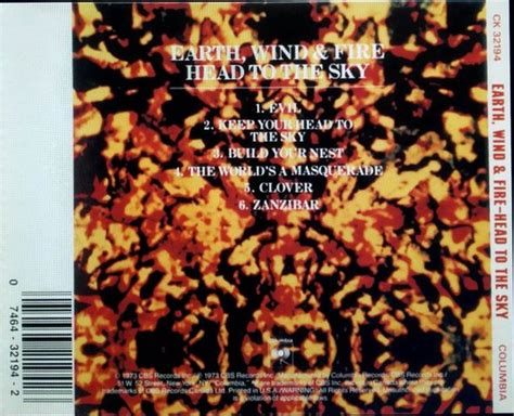 Head To The Sky Earth Wind And Fire Cd Album Muziek Bol