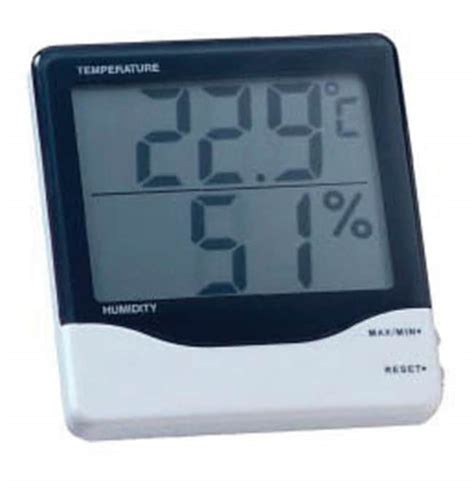 Fisherbrand Dual Lcd Display Thermo Hygrometer Dimensions 110l X 20d X