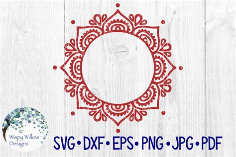 Svg Circle Monogram Borders Free Svg Cut Files Create Your Diy