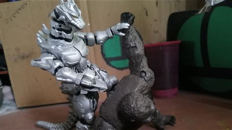 Custom Type 3 Kiryu Mechagodzilla Movie Monster Series Youtube