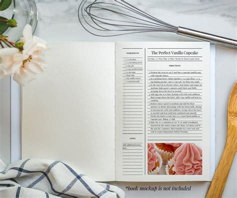 Google Docs Recipe Template Editable Recipe Binder Templates Recipe