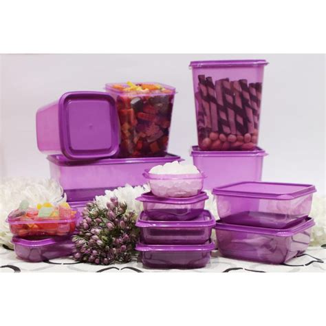 Jual Toples Plastik Set Toples Kotak Plastik Wadah Plastik Makanan